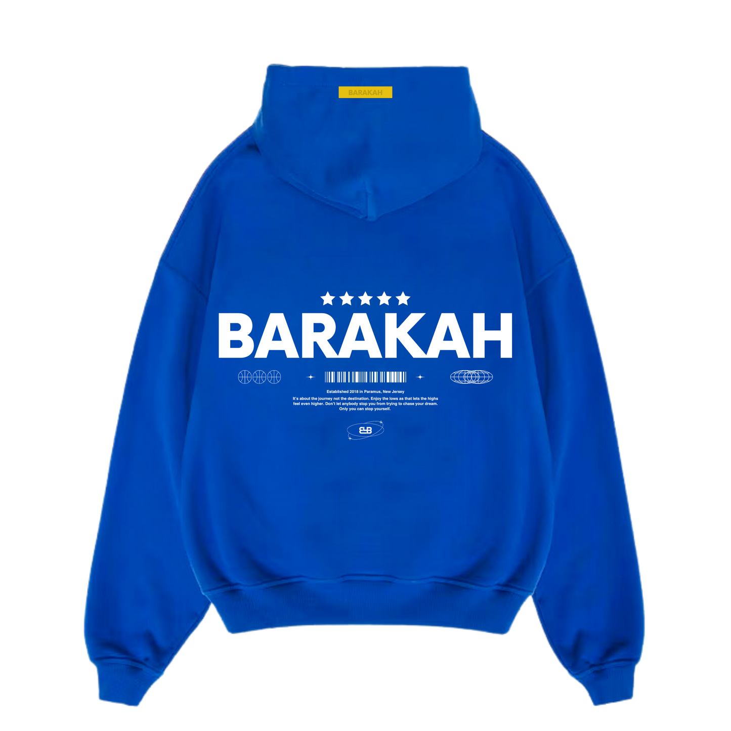 Deepwater Blue Barakah Hoodie